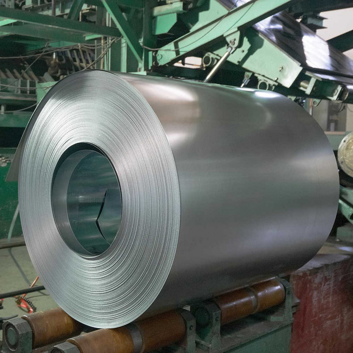 Рулонная сталь ст08 0.3х1250 мм полимерная белая