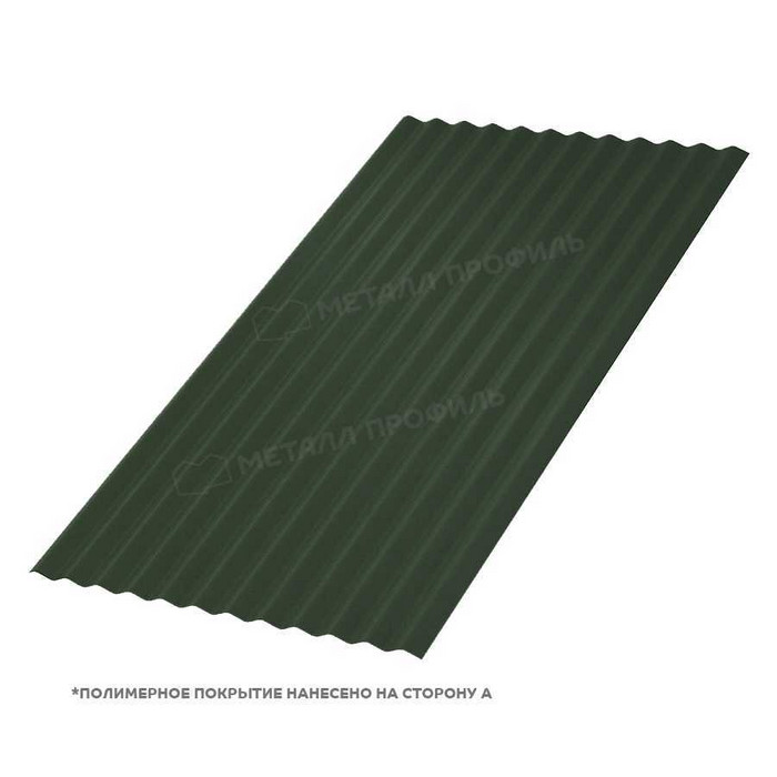 Профлист Металл Профиль МП-18 0,45 VikingMP® RAL 6007 Бутылочно-зеленый