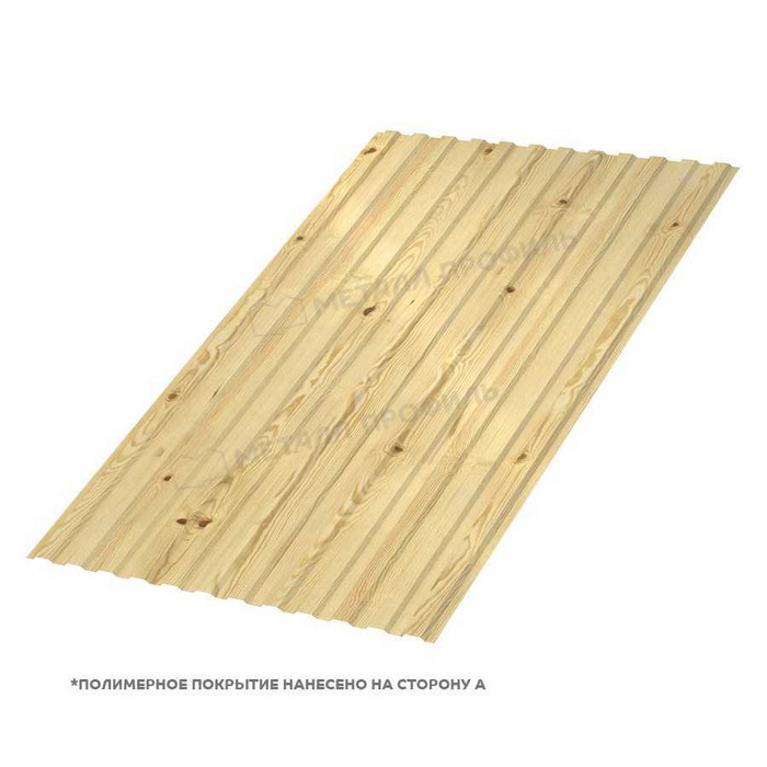 Профлист Металл Профиль МП-10 0,5 ECOSTEEL® матовый Сосна