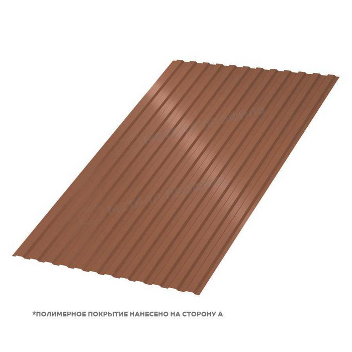 Профлист Металл Профиль МП-10 0,5 PURETAN® RR 750 Терракотовый