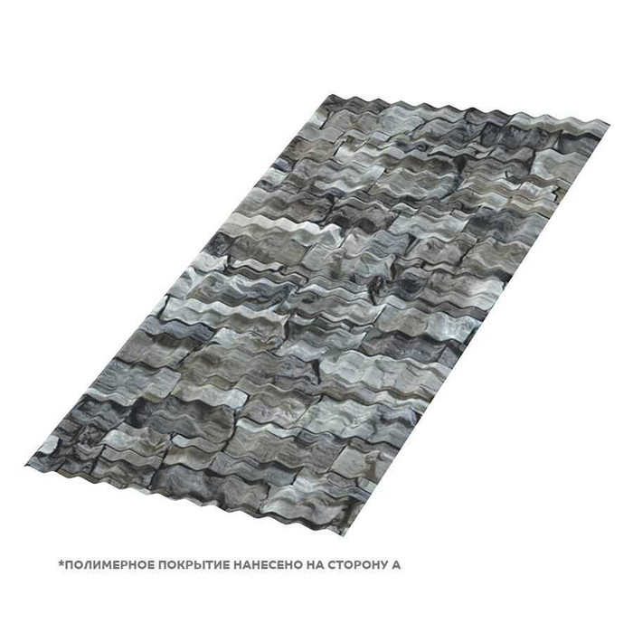 Профлист Металл Профиль МП-18 0,5 ECOSTEEL® Белый Камень