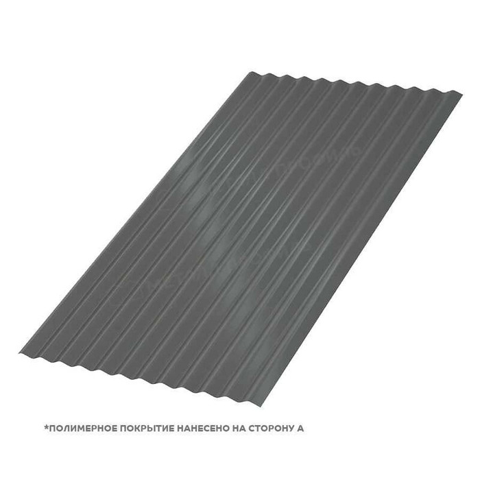 Профлист Металл Профиль МП-18 0,5 PURETAN® RR 23 Темно-серый