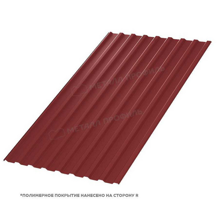 Профлист Металл Профиль МП-20 0,45 VikingMP® RAL 3011 Коричнево-красный
