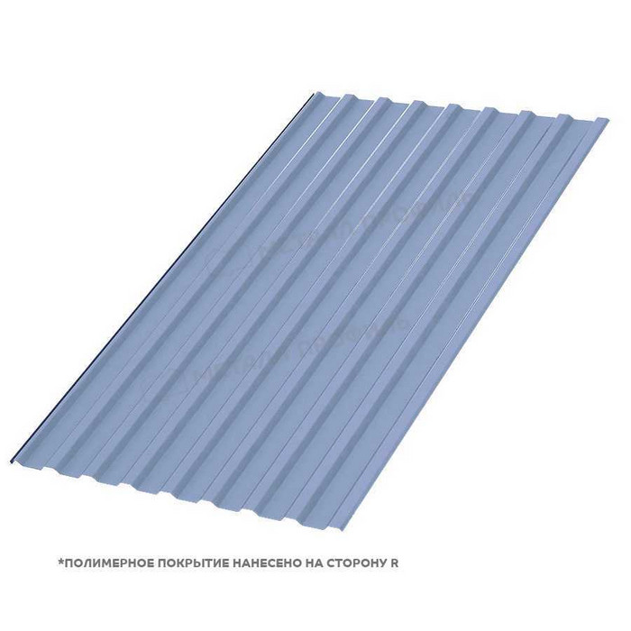 Профлист Металл Профиль МП-20 0,5 PURMAN® Galmei/Сиреневый металлик