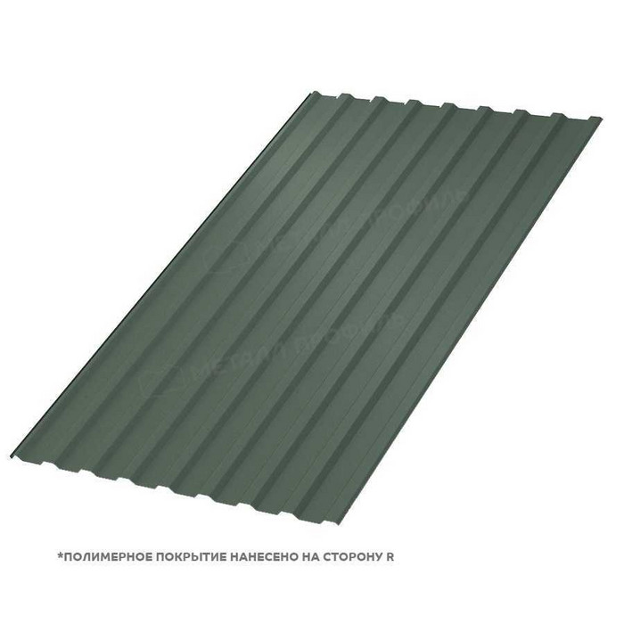 Профлист Металл Профиль МП-20 0,5 PURETAN® RR 11 Элегантный зеленый
