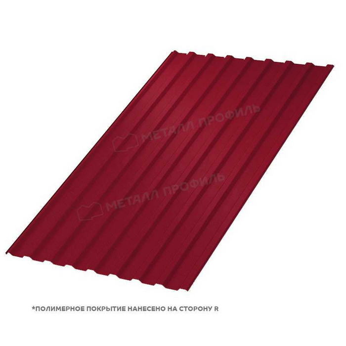 Профлист Металл Профиль МП-20 0,5 PURETAN® RR 29 Вишневый