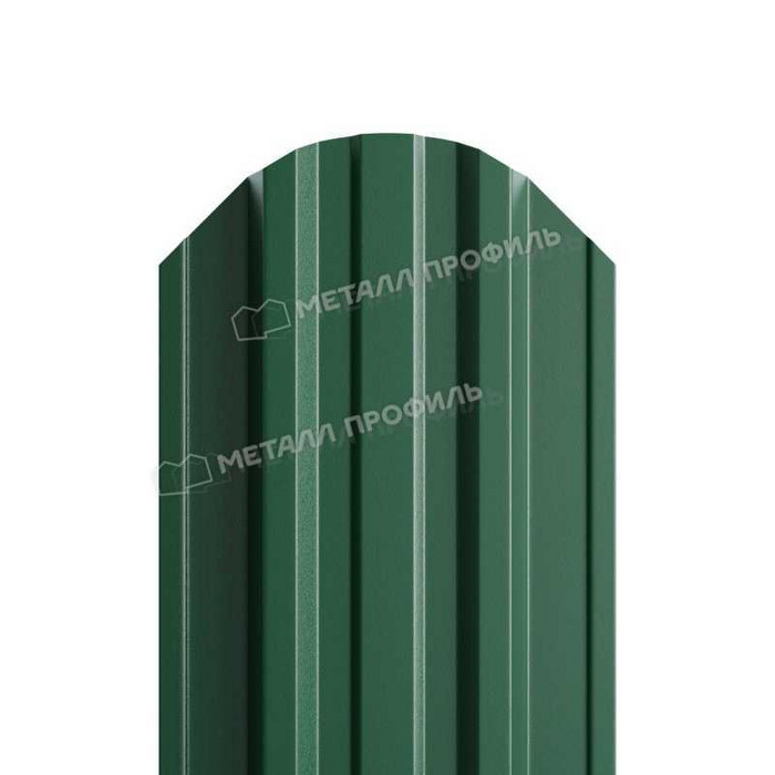 Штакетник Металл Профиль TRAPEZE-O 0,5 PURMAN® RAL6005 Зеленый мох