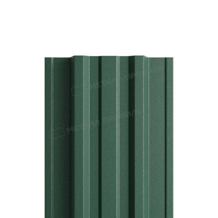 Штакетник Металл Профиль TRAPEZE-T 0,45 VikingMP® RAL6005 Зеленый мох