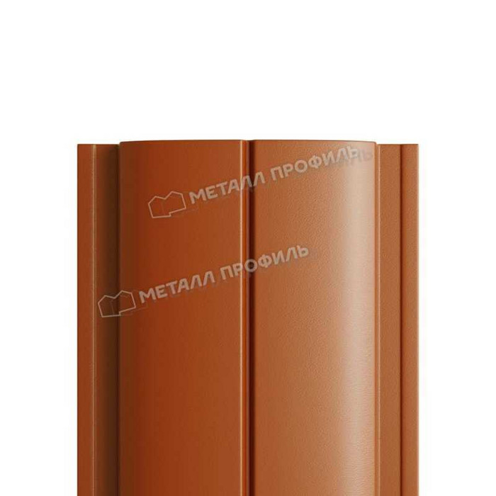 Штакетник Металл Профиль ELLIPSE-T 0,5 PURETAN® RR 750 Терракотовый